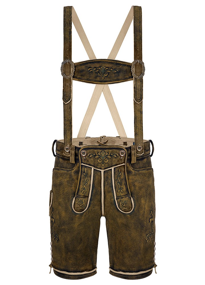 Men Short Lederhosen